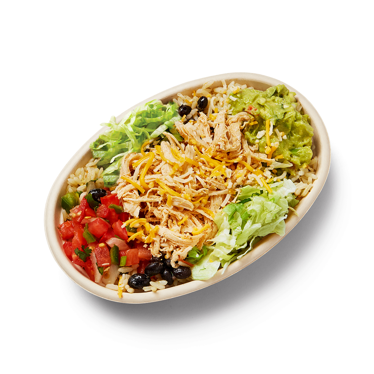 Shredded Chicken Burrito Bowl